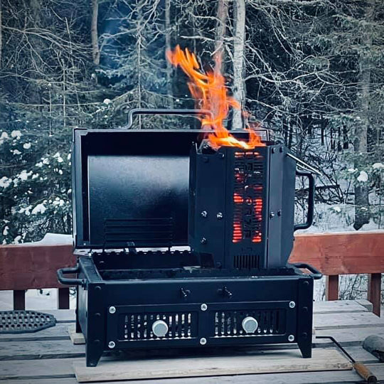 Barbecue au charbon portatif Everdure CUBE – Norea Foyers
